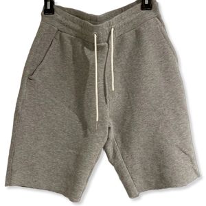 The Rail Men's cutoff sweatshorts in heather gray, size small